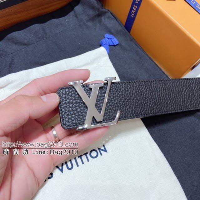 LV新款男士皮帶 路易威登雙面牛皮腰帶  jjp1961